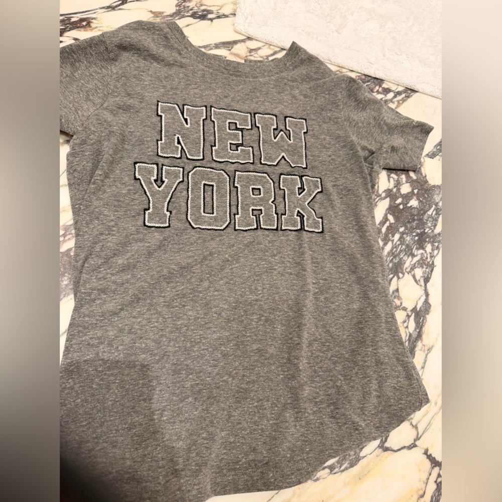 Cinq a Sept New York and Paris stitched shirt XS